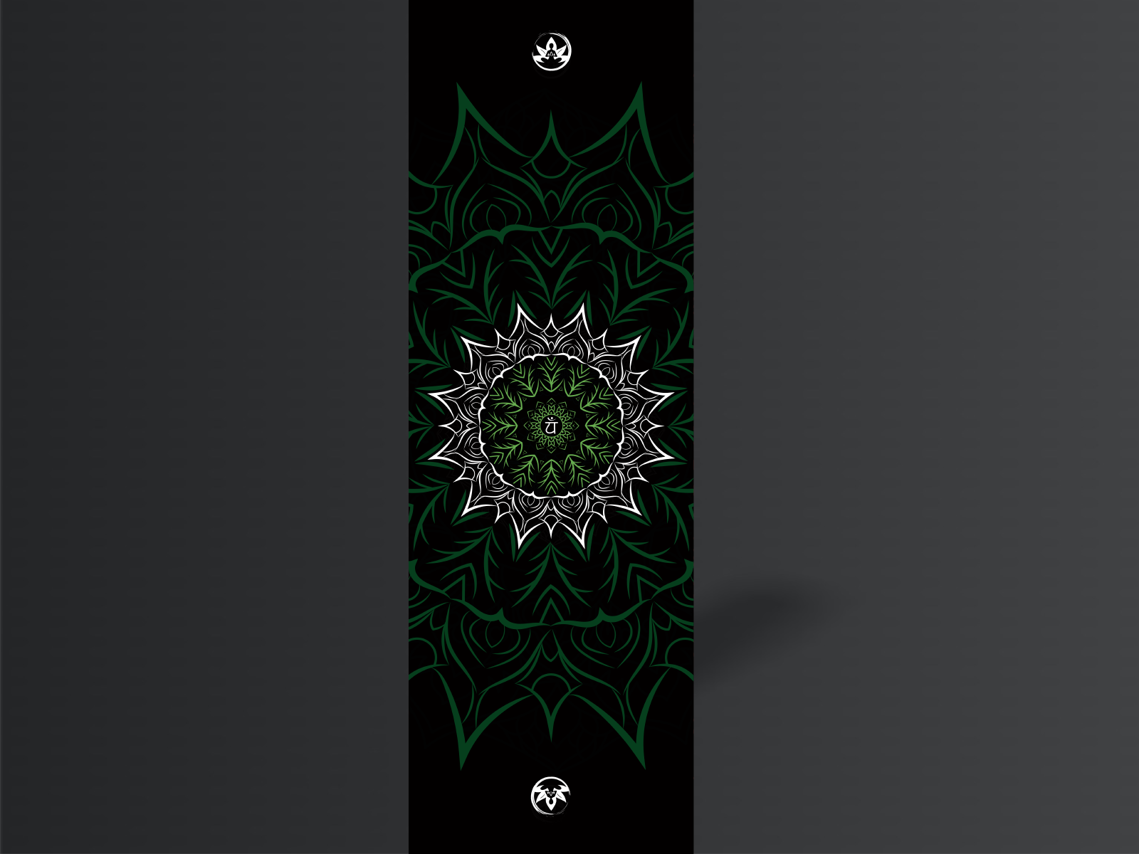 Cork Gym Mat Anjali Mudra